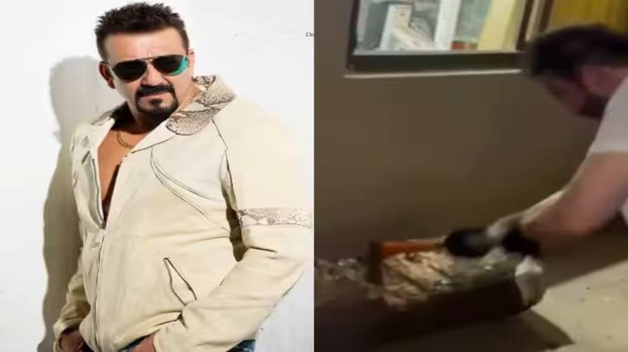 Sanjay Dutt: ਹੱਥ 'ਚ ਕੁਹਾੜੀ ਲੈਕੇ ਸੰਜੇ ਦੱਤ ਨੇ ਕੀਤਾ ਅਜਿਹਾ ਵਰਕਆਊਟ, ਫੈਨਜ਼ ਰਹਿ ਗਏ ਹੈਰਾਨ, ਬੋਲੇ- 'ਬਾਬਾ ਇਜ਼ ਬੈਕ' sanjay-dutt-workout-video-on-instagram-fans-impressed Sanjay Dutt: ਹੱਥ 'ਚ ਕੁਹਾੜੀ ਲੈਕੇ ਸੰਜੇ ਦੱਤ ਨੇ ਕੀਤਾ ਅਜਿਹਾ ਵਰਕਆਊਟ, ਫੈਨਜ਼ ਰਹਿ ਗਏ ਹੈਰਾਨ, ਬੋਲੇ- 'ਬਾਬਾ ਇਜ਼ ਬੈਕ'