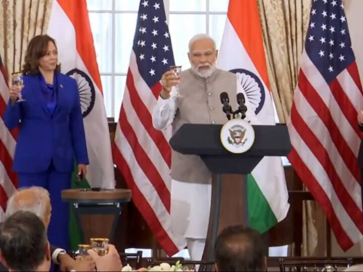PM Modi US Visit Narendra Modi State Department Lunch Kamala Harris Khichdi Mango Halwa PM Modi in US: भिंडी, रबड़ी और मसाला चाय... पीएम मोदी के लिए यूएस स्टेट डिपार्टमेंट के लंच में क्या-क्या सर्व किया गया, जानें
