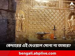 কেদারের মন্দিরে বসানো পাত সোনার না তামার? তদন্ত করতে উচ্চ-পর্যায়ের কমিটি গঠন