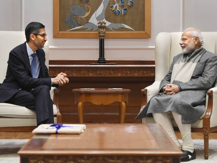 google will open global fintech operation center in gujarat ceo sundar pichai after meeting pm modi PM Modi In US: सुंदर पिचाई ने की पीएम मोदी के डिजिटल इंडिया की तारीफ, गुजरात को लेकर बताया Google का बड़ा प्लान