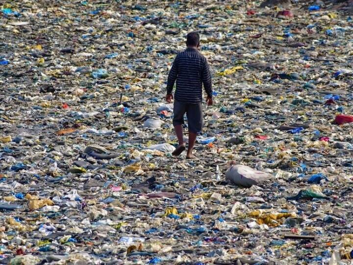 Chhattisgarh News Baikunthpur SLRM Garbage is scattered due to negligence municipality in Korea ann Korea: नगर पालिक की लापरवाही के कारण बैकुंठपुर SLRM में बिखरा पड़ा है कचरा, गेज नदी और मवेशियों के लिए बना संकट