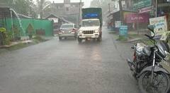 Konkan Rains : तळकोकणात दमदार पावसाची हजेरी, बळीराजा सुखावला