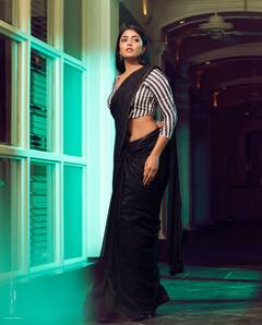 Eesha rebba: చీరలో అందాల జలపాతంలా కనిపిస్తున్న ఈషా రెబ్బా