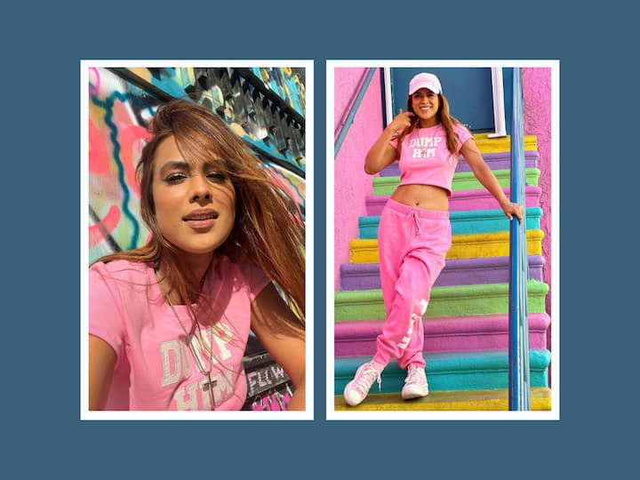 Nia Sharma shared a series of pictures on Instagram where she can be seen enjoying a vacation in Venice.