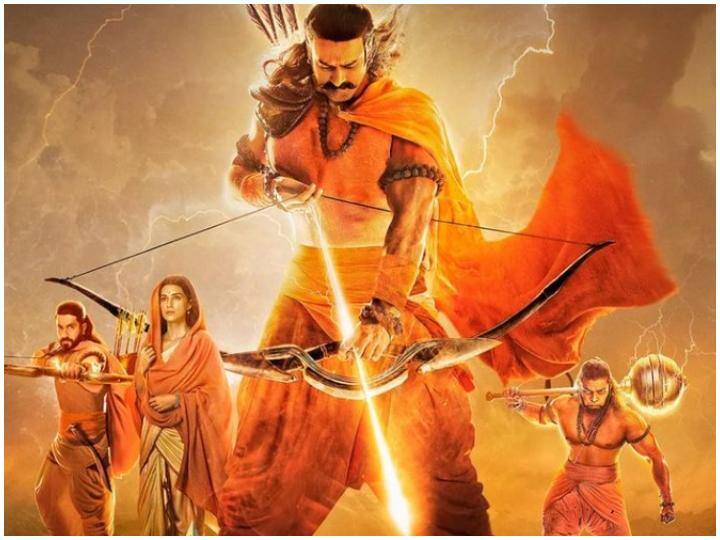 Adipurush recorded many unique records at the box office Prabhas also became the first actor to do so तमाम विवाद झेल रही ‘आदिपुरुष’ ने बॉक्स ऑफिस पर बना डाले कई अनोखे रिकॉर्ड, एक Prabhas के नाम भी है दर्ज