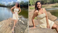 Monalisa: ਸ਼ਾਰਟ ਡਰੈੱਸ ਪਾ ਕੇ ਨਦੀ ਦੇ ਕੰਢੇ ਮਸਤੀ ਕਰਦੀ ਨਜ਼ਰ ਆਈ ਮੋਨਾਲੀਸਾ, ਨੋ ਮੇਕਅੱਪ ਲੁੱਕ ਨੇ ਜਿੱਤ ਲਿਆ ਫੈਨਜ਼ ਦਾ ਦਿਲ