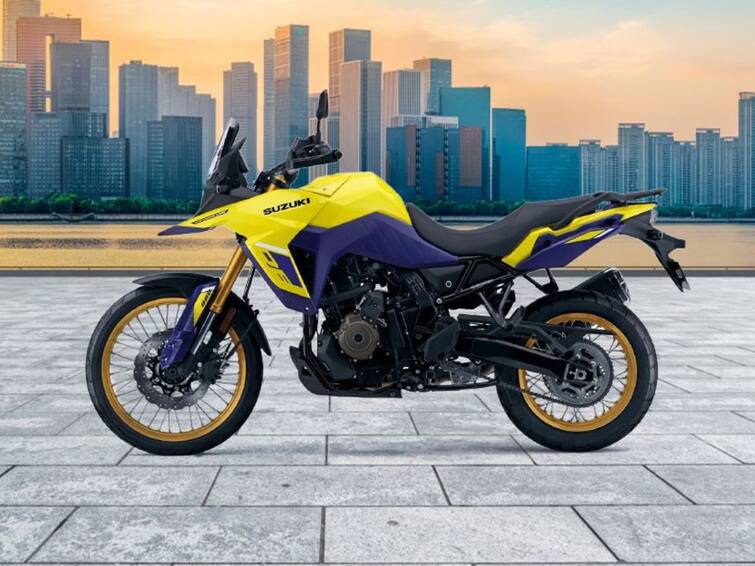 suzuki v strom 800de rally edition makes international debut in france Suzuki V Strom: தாறுமாறாக அறிமுகம் செய்யப்பட்ட சுசுகி வி ஸ்டாம் 800DE ரேலி எடிஷன் மோட்டார் சைக்கிள்..!