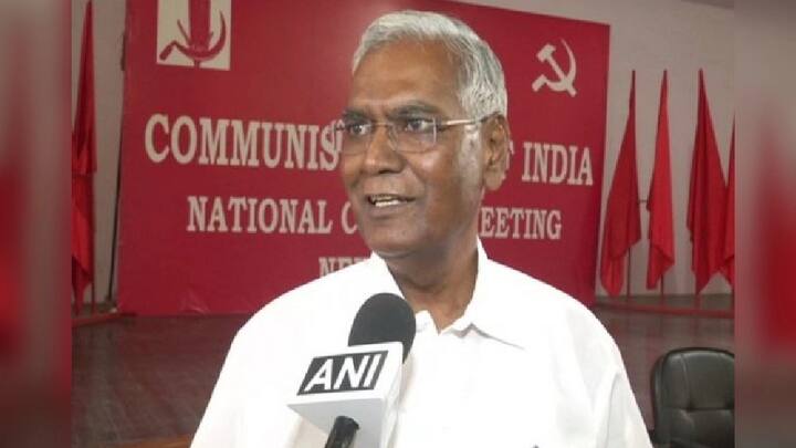 'Not A Setback': CPI's D Raja on AAP's stance After Opposition Unity Meet In Patna 'Not A Setback': CPI's D Raja on AAP's stance After Opposition Unity Meet In Patna