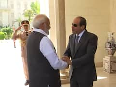 PM Modi Meets Egyptian President Abdel Fattah El-Sisi On His Maiden Visit: Watch