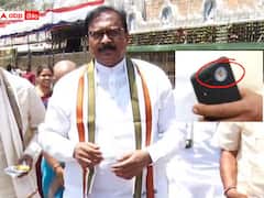 MP Sanjeev Kumar: తిరుమలలో నిఘా వైఫల్యం- సీఎం జగన్ స్టిక్కర్ తో తిరిగిన కర్నూల్ ఎంపీ!