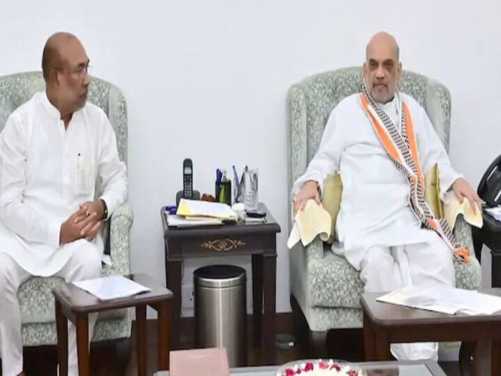 Manipur Violence: டெல்லியில் முக்கிய மீட்டிங்..பேச்சுவார்த்தையில் பங்கேற்ற முதலமைச்சர்..மணிப்பூர் பிரச்னைக்கு தீர்வா? Amit Shah Meets N Biren Singh Day After All Party Meet On Manipur know more details here Manipur Violence: டெல்லியில் முக்கிய மீட்டிங்..பேச்சுவார்த்தையில் பங்கேற்ற முதலமைச்சர்..மணிப்பூர் பிரச்னைக்கு தீர்வா?