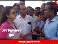 সিউড়িতে ভোট প্রচারে গিয়ে ক্ষোভের মুখে শতাব্দী