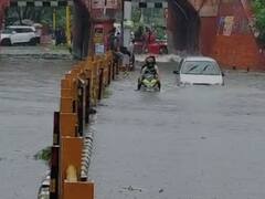 हरिद्वार में भारी बारिश से सड़कें बनीं तालाब, धर्मनगरी में जलभराव से लोगों को हो रही परेशानी