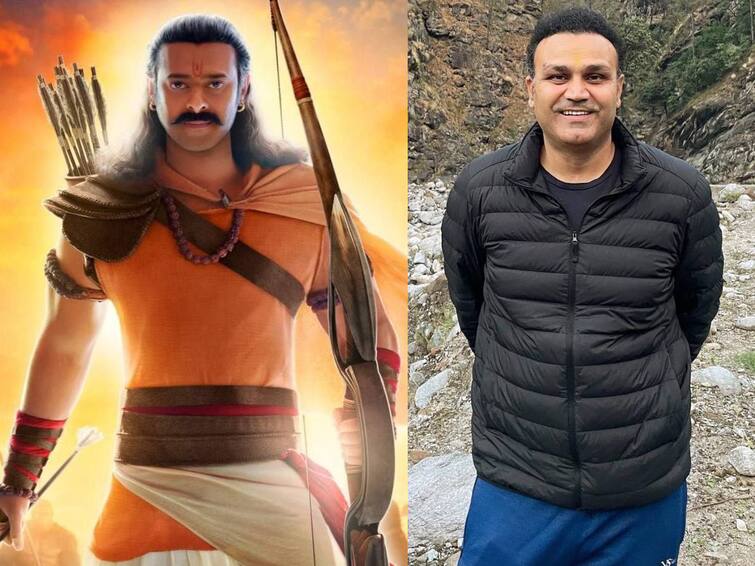 Virender Sehwag Trolls Prabhas Saif Ali Khan Kriti Sanon Adipurush Movie With Baahubali joke Sehwag Trolls Adipurush: 'ఆదిపురుష్' చూశాక 'బాహుబలి'ని కట్టప్ప ఎందుకు చంపాడో తెలిసింది - వీరేంద్ర సెహ్వాగ్ సెటైర్లు