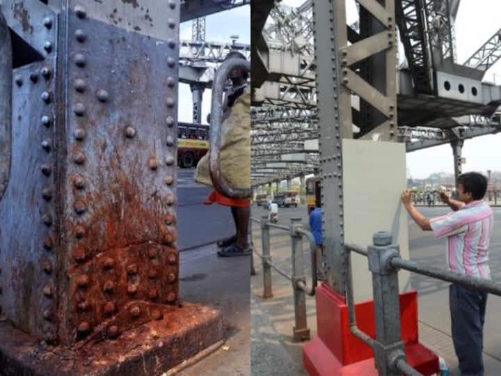 77 year old Kolkatas Howrah Bridge is going weaker due to spitting of pan masala check here भारत में 77 साल पुराने इस पुल को लोगों ने थूक-थूक कर दिया कमजोर, पढ़िए ये कैसे हुआ