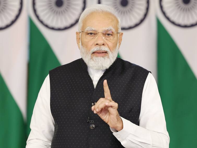 PM Narendra Modi Visit Madhya Pradesh on 27th June Flag off 5 Vande Bharat Express Launch National Sickle Cell Anaemia Elimination Mission Ayushman Cards Rani Durgavati dinner at Pakaria Village in Shahdol Modi In MP: PM To Flag Off 5 Vande Bharat Express Trains, Distribute 3.57 Cr Ayushman Cards Tomorrow