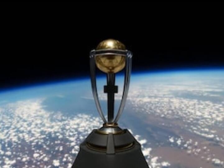 ICC World Cup 2023 Trophy Becomes One Of First Official Sporting Trophies To Send To Space ICC World Cup 2023 Trophy Becomes One Of First Official Sporting Trophies To Send To Space