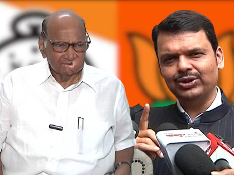 ncp Sharad Pawar And bjp Devendra Fadnavis solapur Sangola latest marathi news udpate शाहजीबापूच्या मतदारसंघात शरद पवार-देवेंद्र फडणवीस आमनेसामने, भाषणांकडे राज्याचे लक्ष 