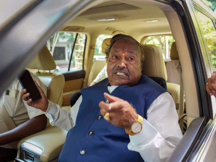 Did the discord start in the BJP after the defeat in Karnataka?  Eshwarappa expressed displeasure
