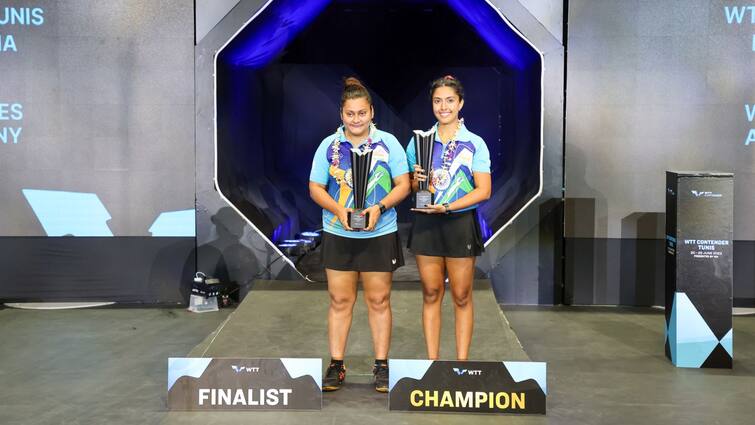 Sutirtha Mukherjee and Ayhika Mukherjee win women's doubles crown in WTT Contender Tunis 2023 WTT Contender Tunis 2023: তিউনিশিয়ায় জাপানের প্রতিপক্ষকে হারিয়ে খেতাব জিতলেন সুতীর্থা, ঐহিকা