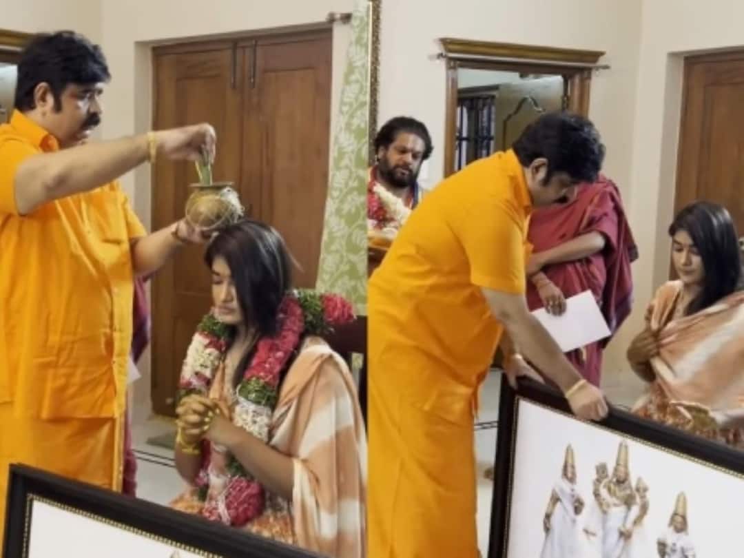 Dimple Hayati: డింపుల్ హయతి ఇంట్లో వేణు స్వామి పూజలు - వైరల్ అవుతున్న ఫొటోలు! Venu Swamy Perform Pooja At Dimple Hayati Residence Photos Went Viral Dimple Hayati: డింపుల్ హయతి ఇంట్లో వేణు స్వామి పూజలు - వైరల్ అవుతున్న ఫొటోలు!