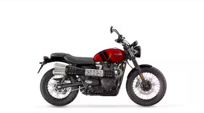 ਦੂਜੀ ਬਾਈਕ ਟ੍ਰਾਇੰਫ ਸਕ੍ਰੈਂਬਲਰ ਹੈ, ਜਿਸ ਨੂੰ ਜੁਲਾਈ 'ਚ ਲਾਂਚ ਕੀਤਾ ਜਾਣਾ ਹੈ। ਇਸ ਸਪੋਰਟ ਬਾਈਕ ਨੂੰ 5 ਜੁਲਾਈ ਨੂੰ ਲਾਂਚ ਕੀਤਾ ਜਾ ਸਕਦਾ ਹੈ ਅਤੇ ਇਸ ਦੀ ਕੀਮਤ 3 ਲੱਖ ਤੋਂ 3.5 ਲੱਖ ਰੁਪਏ ਤੱਕ ਦੇਖੀ ਜਾ ਸਕਦੀ ਹੈ।