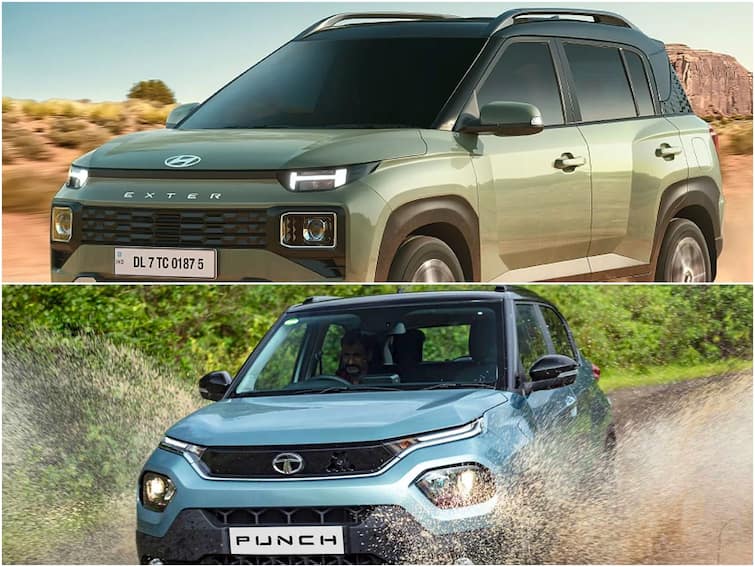 Hyundai Exter Ex vs Tata Punch Small SUV Price Specifications Features Hyundai Exter Vs Tata Punch: As Battle For Small SUVs Heats Up, Know Which Is More Feature-Packed