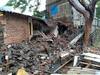 Thane Wall Collapse : ठाण्याच्या वर्तकनगरमध्ये 40 फूट उंच भिंत कोसळली , सुदैवाने कोणतीही दुखापत नाही