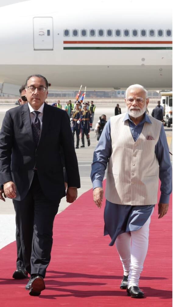 પીએમ મોદીની પ્રથમ ઇજિપ્ત યાત્રા, જુઓ તસવીરો