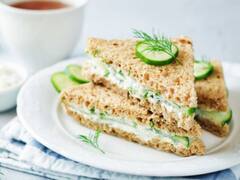 Cucumber sandwich recipe: சத்தான சுவையான ஈவ்னீங்க் ஸ்நாக்ஸ்..வெள்ளரிக்காய் சான்விட்ச் ரெசிபி இதோ!