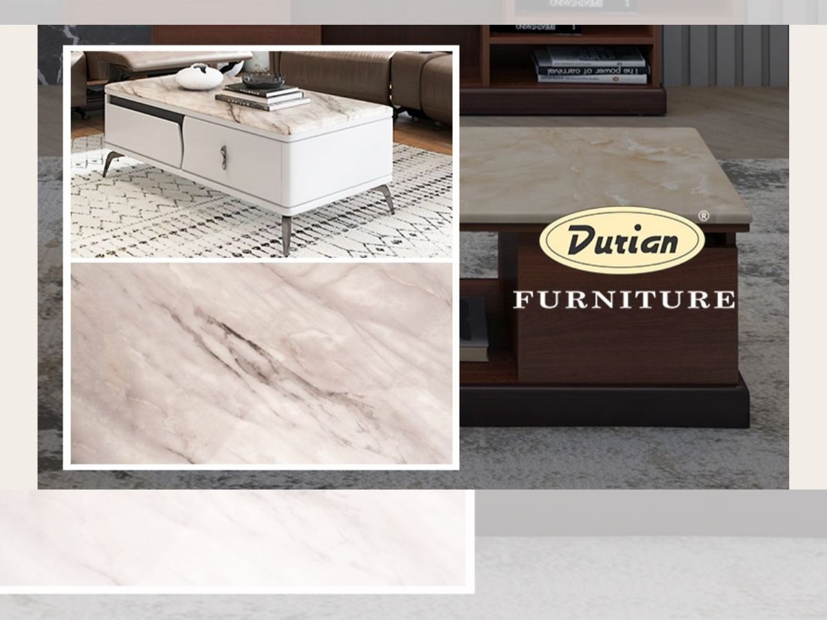 Durian marble discount top dining table