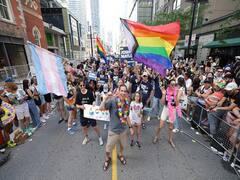 NYC 2023 Pride Parade: Thousands March To Commemorate Stonewall Uprising. In Pics