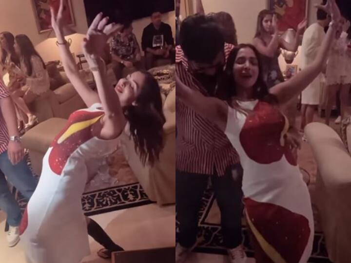 Malaika Arora Dances To Chaiyya Chaiyya Song At Arjun Kapoors Party Video Viral ब्वॉयफ्रेंड Arjun Kapoor के बर्थडे पर Malaika Arora ने छैया-छैया गाने पर लगाए ठुमके, देखें पार्टी की इनसाइड वीडियो