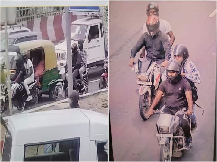 Delhi Robbery Pragati Maidan Tunnel Video 4 Bike-Borne Men Last Seen In Majnu Ka Tila After Stealing Rs 2 Lakh At Gunpoint Delhi Police Delhi Robbery: 4 Bike-Borne Men Last Spotted Near Majnu Ka Tila After Stealing Rs 2 Lakh At Gunpoint