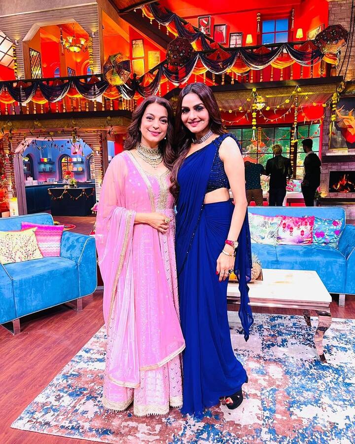 आपको ये जानकार हैरानी होगी कि मधु बॉलीवुड एक्ट्रेस जूही जावला की देवरानी हैं. इस बात का खुलासा ख़ुद जूही ने 'द कपिल शर्मा' शो में किया था. एक्ट्रेस ने बताया था कि मधु के पति आनंद शाह जूही चावला के पति जे मेहता के छोटे भाई हैं.