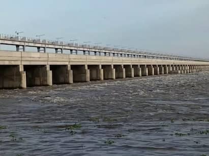 Karur Mayanur Kathavanai Water inflow to decreased TNN Karur: மாயனூர் கதவணைக்கு  நீர்வரத்து சரிவு அமராவதி அணையில் தண்ணீர் குறைப்பு