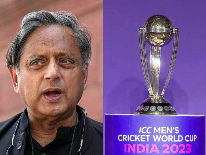 MP Shashi Tharoor furious after seeing the schedule of ODI World Cup, raised objection on this thing, know what he said