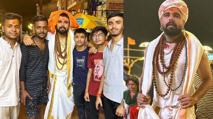 Punjabi Singer Ninja Reach Kashi Vishwanath Temple: ਪੰਜਾਬੀ ਗਾਇਕ ਨਿੰਜਾ ਨੇ ਆਪਣੀ ਗਾਇਕੀ ਅਤੇ ਅਦਾਕਾਰੀ ਦੇ ਨਾਲ-ਨਾਲ ਸਟਾਈਲਿਸ਼ ਅੰਦਾਜ਼ ਨਾਲ ਪ੍ਰਸ਼ੰਸਕਾਂ ਦਾ ਮਨ ਮੋਹਿਆ ਹੈ।