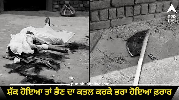 brother killed sister in gidderbaha ਭੈਣ 'ਤੇ ਹੋਇਆ ਸ਼ੱਕ ਤਾਂ ਟੋਕੇ ਨਾਲ ਗਲ਼ ਵੱਢ ਕੇ ਕੀਤਾ ਕਤਲ, ਵਾਰਦਾਤ ਤੋਂ ਬਾਅਦ ਭਰਾ ਫ਼ਰਾਰ