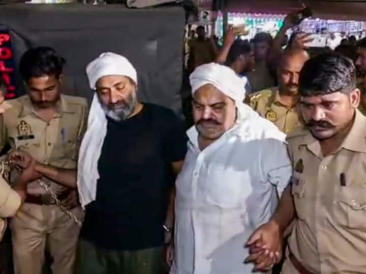 Atiq Ahmed Ashraf Murder case today charges will be framed on three shooters lavlesh tiwari, sunny singh and arun maurya ann Atiq Ahmed News: माफिया अतीक अहमद और अशरफ की हत्या मामले में आज तीनों शूटरों पर तय होंगे आरोप, जानें- डिटेल