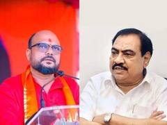 एकनाथ खडसे आणि गुलाबराव पाटील यांच्यात समझोता,  दोघांमध्ये तडजोड झाल्याने खटला मागे