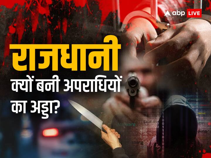 Cases of robbery and snatching increased in Delhi when will the police wake Pragati maidan Robbery Case abpp 10 सालों में एफआईआर की सिर्फ लिस्ट बढ़ती गई, लुटती दिल्ली में कब जागेगी पुलिस?