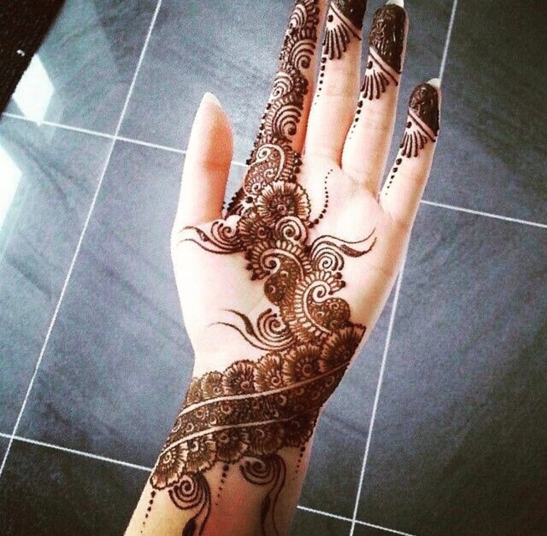 simple mehndi designs || palm mehndi design || mehndi designs | Mehndi  designs for beginners, Mehndi designs for fingers, Latest henna designs