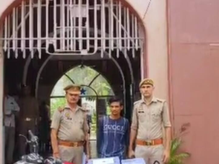 Moradabad police busted theft case with the help of CCTV accused arrested ANN UP Crime: हनीमून पर पत्नी को हिल स्टेशन ले जाने के लिए नहीं थे पैसे, पति ने ऐसे किया वादे को पूरा