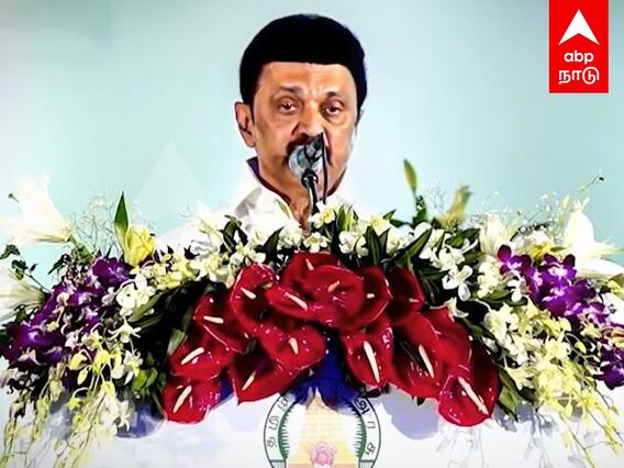 MK Stalin Speech : சமூக நீதியும் தொழில் வளர்ச்சியும்.. கலைஞர் பாணியில் முதல்வர் ஸ்டாலின் அசத்தல் பேச்சு!