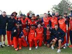 WI vs NED : சூப்பர் ஓவரில் வெஸ்ட் இண்டீஸ் அணியை வீழ்த்தி வெற்றி பெற்ற நெதர்லாந்து!