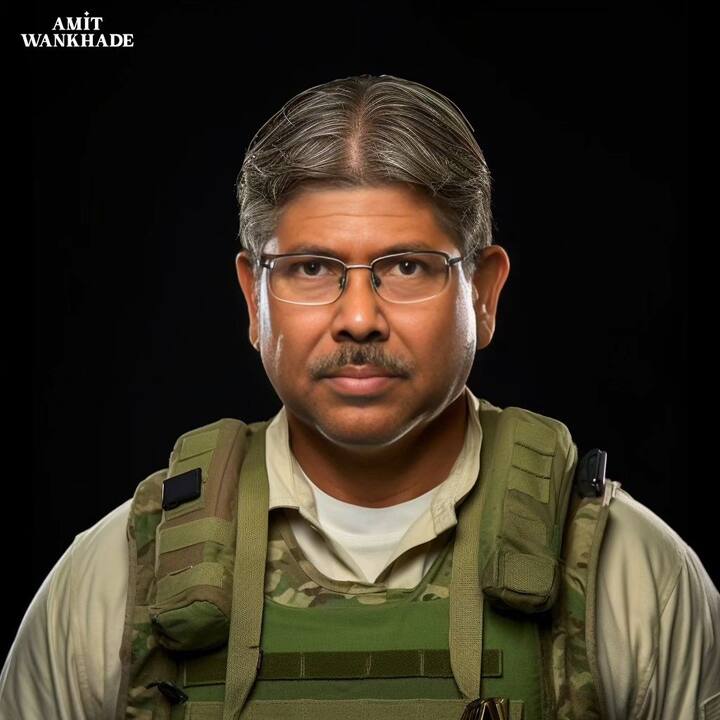 राज्याचे  माहिती उच्च आणि तंत्र शिक्षण मंत्री  पाटील चंद्रकांत पाटील (Chandrakant Patil) यांचा PUBG  स्टाईल लूक