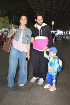 Airport Spotted: बेटे सूफी संग एयरपोर्ट पर नज़र आए नकुल मेहता, नीली आंखे और मासूम चेहरे वाले बच्चे को देख फिदा हो जाएंगे आप