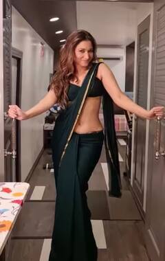 Photos : બાહુબલીની અવંતિકાનો સાડીમાં સુપરહોટ અવતાર