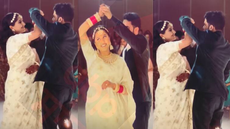 Rana Ranbir s daughter Seerat s reception party wearing bhangra with husband Karan Sangha Rana Ranbir: ਰਾਣਾ ਰਣਬੀਰ ਦੀ ਧੀ ਸੀਰਤ ਦਾ ਰਿਸੈਪਸ਼ਨ ਪਾਰਟੀ 'ਚ ਦੇਖੋ ਕਾਤਿਲਾਨਾ ਅੰਦਾਜ਼, ਪਤੀ ਕਰਨ ਸੰਘਾ ਨਾਲ ਖੂਬ ਪਾਇਆ ਭੰਗੜਾ